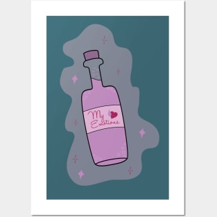 Bottle of My Emotions Posters and Art